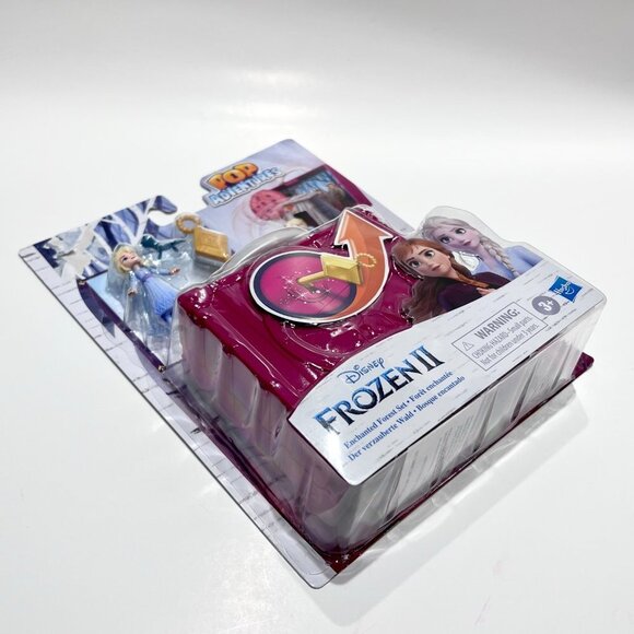 Disney Frozen Pop Adventures Enchanted Forest Set Pop-Up Playset with Handle - Picture 2 of 9